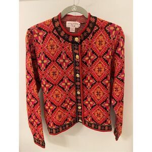 Doncaster Cardigan Sweater Pink M